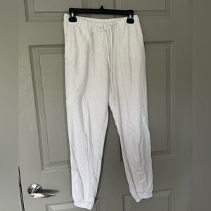 SO Clothing Women's White Joggers
